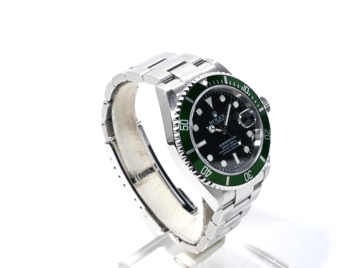ロレックス サブマリーナー デイト Ref.16610LV SS ブラック文字盤 美中古 u8aever7
