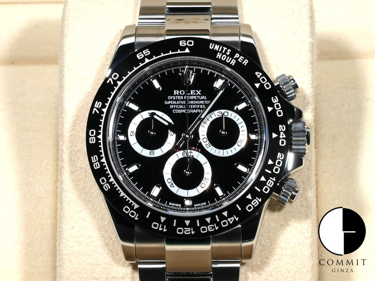 ロレックス デイトナ Ref.116500LN ブラック文字盤 美中古 q3783qdh