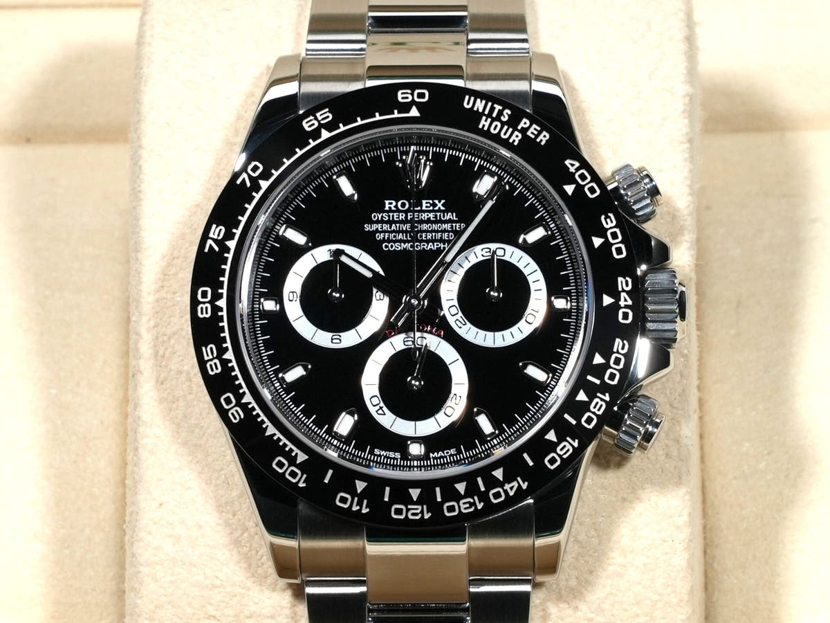 ロレックス デイトナ Ref.116500LN ブラック文字盤 美中古 q3783qdh