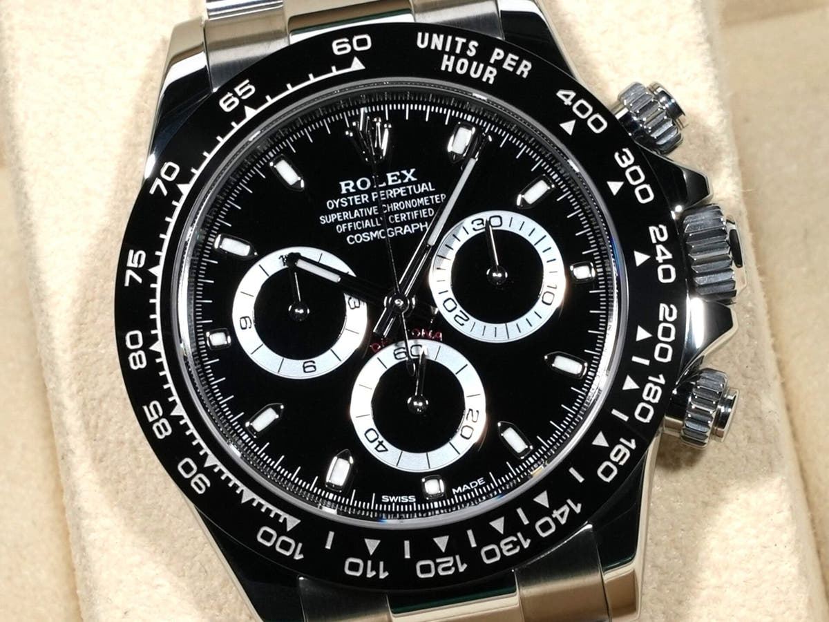ロレックス デイトナ Ref.116500LN ブラック文字盤 美中古 q3783qdh