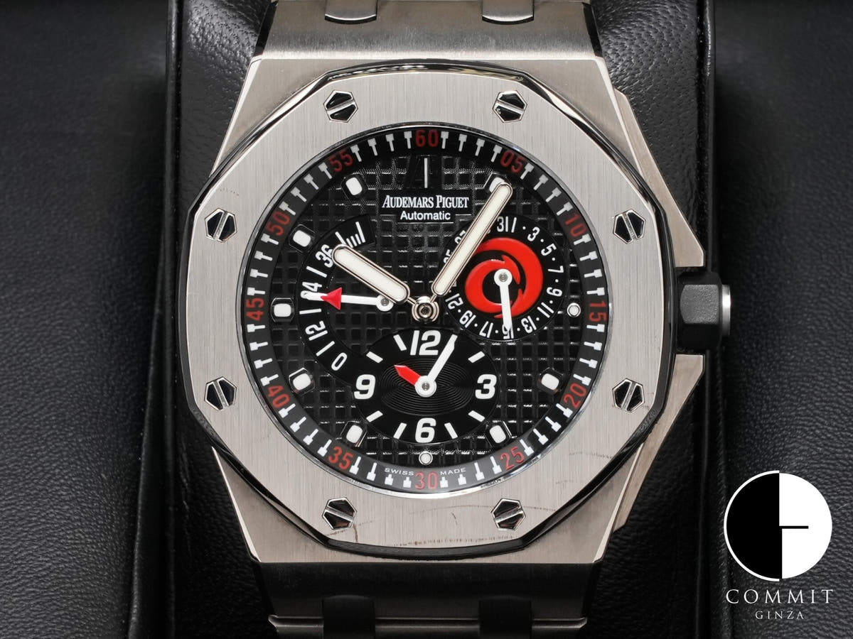 Audemars Piguet Royal Oak Offshore Alinghi Ref.25995IP.OO.1000TI.01 TI Black Dial Used 6u3i6hty