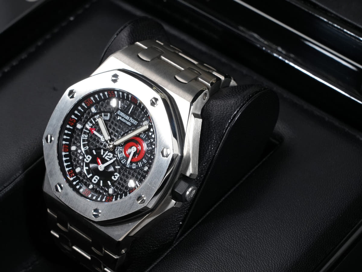 Audemars Piguet Royal Oak Offshore Alinghi Ref.25995IP.OO.1000TI.01 TI Black Dial Used 6u3i6hty