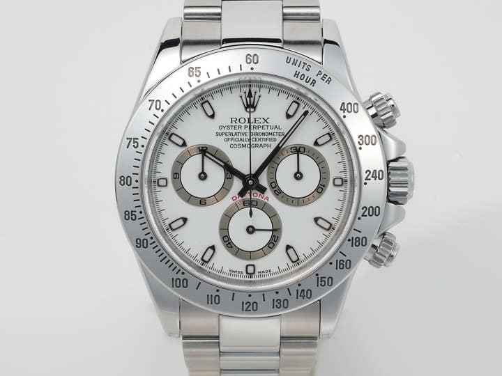 ロレックス デイトナ Ref.116520 ステンレススチール ホワイト文字盤