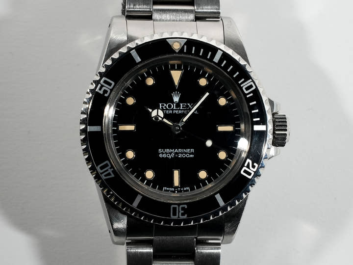 Rolex Submariner Ref. 5513 Stainless Steel Black Dial