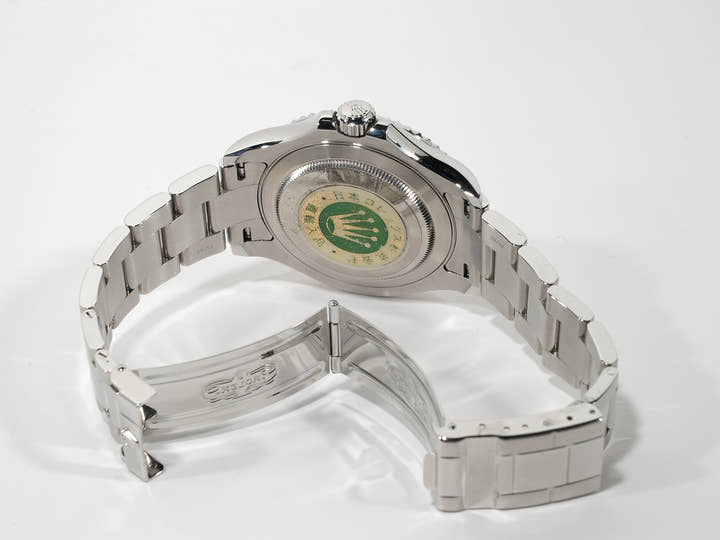 Rolex Yacht-Master 40 Ref. 16622 Stainless Steel/Platinum, Rolessium dial, pre-owned.  (yp2hkq47 appears to be an internal reference number and not part of the product description)