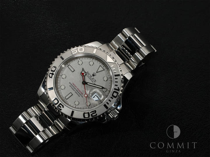 Rolex Yacht-Master 40 Ref. 16622 Stainless Steel/Platinum, Rolessium dial, pre-owned.  (yp2hkq47 appears to be an internal reference number and not part of the product description)