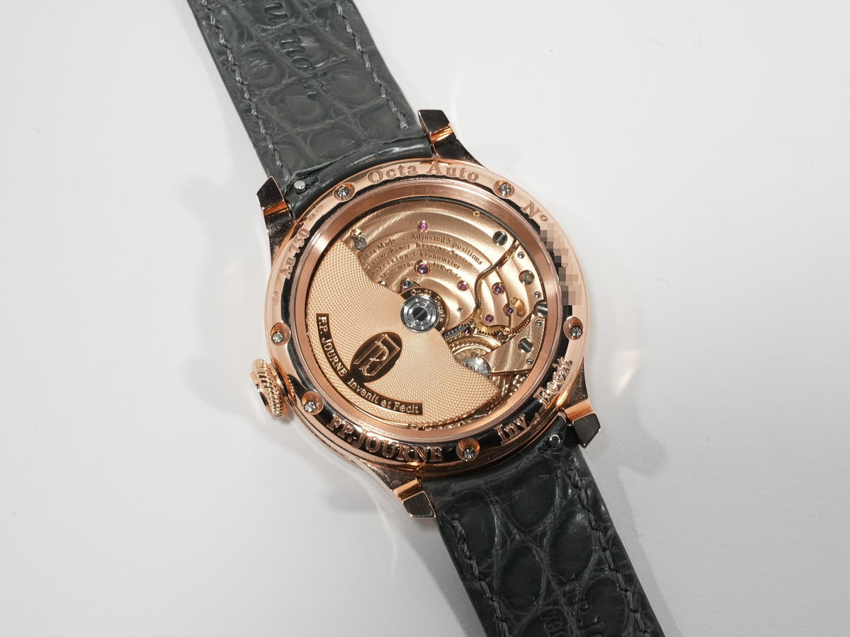 F.P.ジュルヌ オクタ オートマティック Ref.- ホワイトゴールド シルバーギョーシェ文字盤 美品 nbmdwp2k