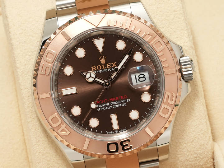 Rolex Yacht-Master 40 Ref. 126621 Stainless Steel/Everose Gold with Chocolate Dial