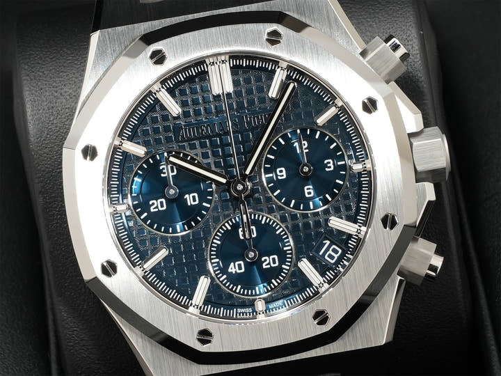 オーデマピゲ ロイヤルオーク クロノグラフ Ref.26240ST.OO.1320ST.05 ステンレススチール ブルー文字盤