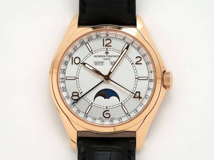 ヴァシュロンコンスタンタン フィフティーシックス コンプリートカレンダー Ref.4000E/000R-B438 シルバー文字盤 中古 crfvnawz