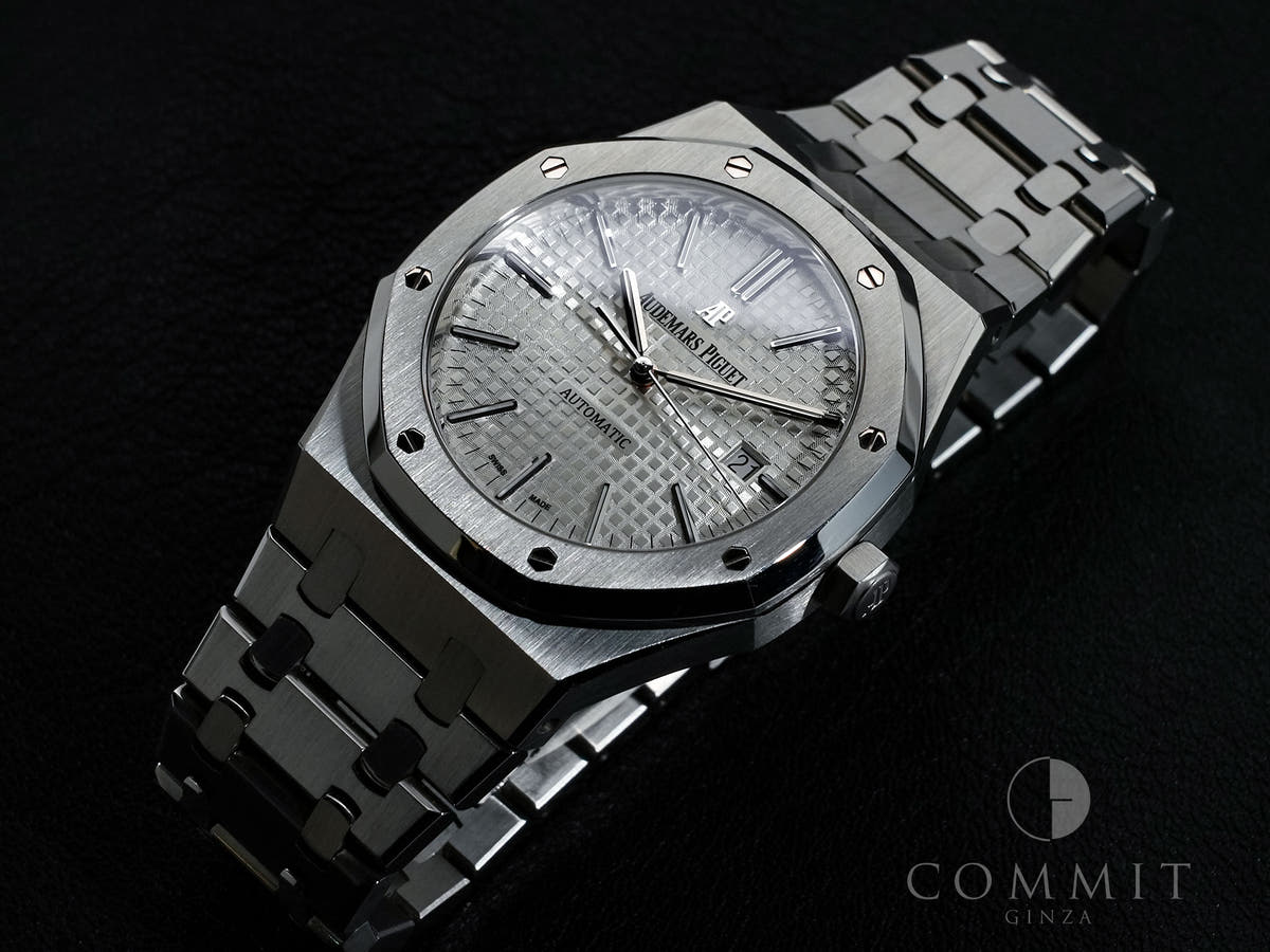 オーデマピゲ ロイヤルオーク Ref.15400ST.OO.1220ST.02 SS シルバー文字盤 中古 dqixkg3t