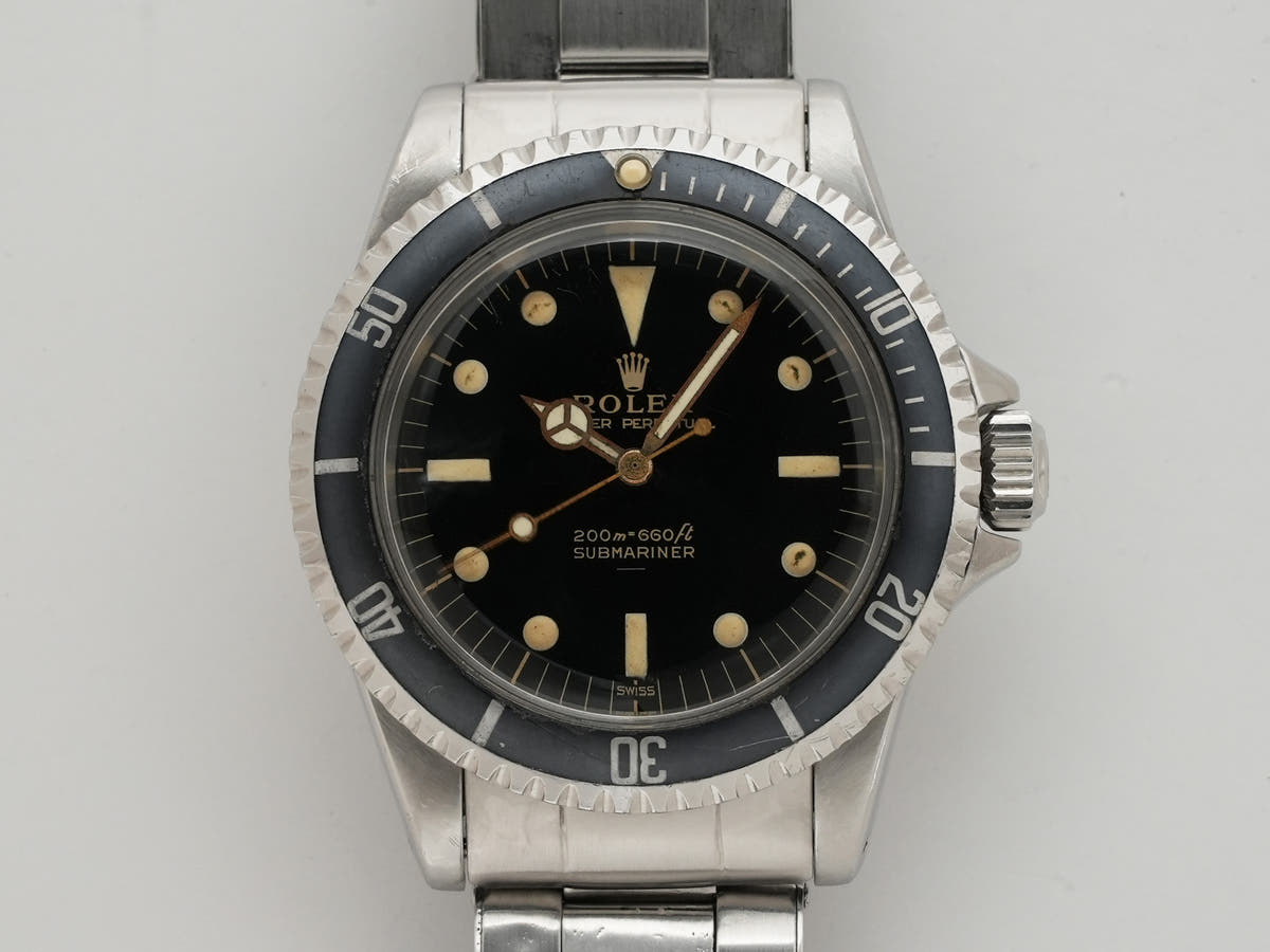 ロレックス サブマリーナー Ref.5513M SS ブラック文字盤 中古 3nexrdcr