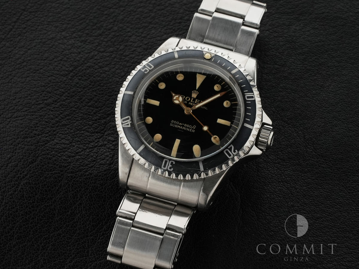 ロレックス サブマリーナー Ref.5513M SS ブラック文字盤 中古 3nexrdcr