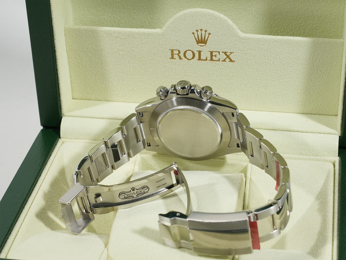 ロレックス デイトナ Ref.116520 SS ブラック文字盤 中古 xsomy26q