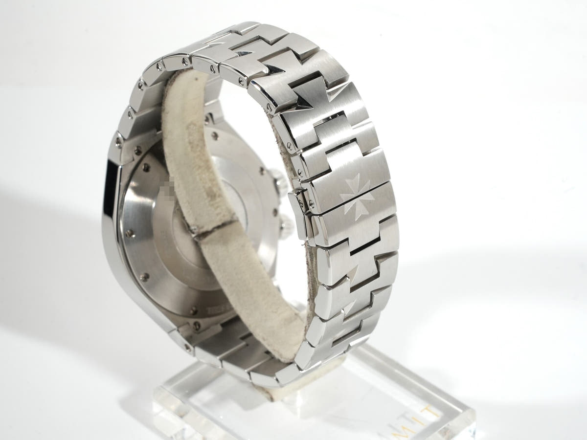 Vacheron Constantin Overseas Dual Time Ref. 47450/B01A-9226 SS Silver Dial, Pre-owned (Excellent Condition)  8uq9n4pa