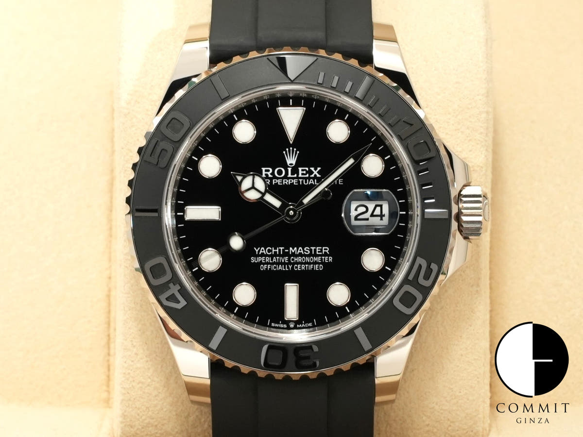 Rolex Yacht-Master 42 Ref. 226659 White Gold Black Dial