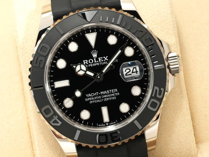 Rolex Yacht-Master 42 Ref. 226659 White Gold Black Dial