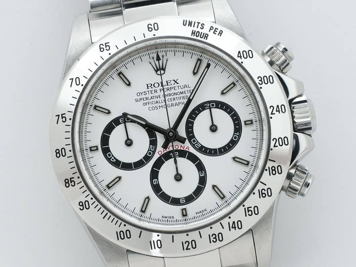 ロレックス デイトナ エルプリメロ Ref.16520 ステンレススチール ホワイト文字盤