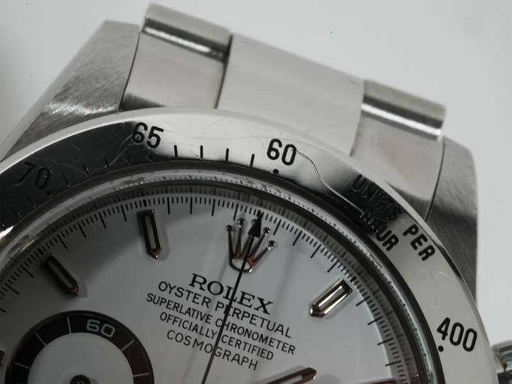 ロレックス デイトナ エルプリメロ Ref.16520 ステンレススチール ホワイト文字盤