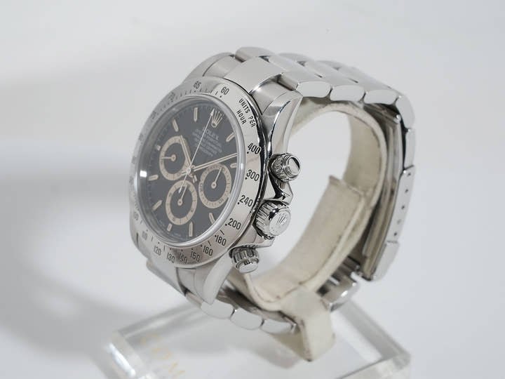 ロレックス デイトナ エルプリメロ Ref.16520 ステンレススチール ブラック文字盤