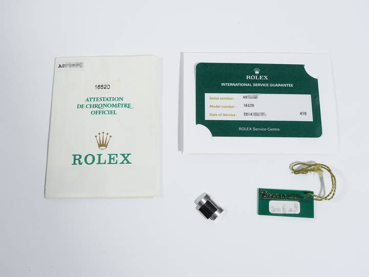 ロレックス デイトナ エルプリメロ Ref.16520 ステンレススチール ブラック文字盤