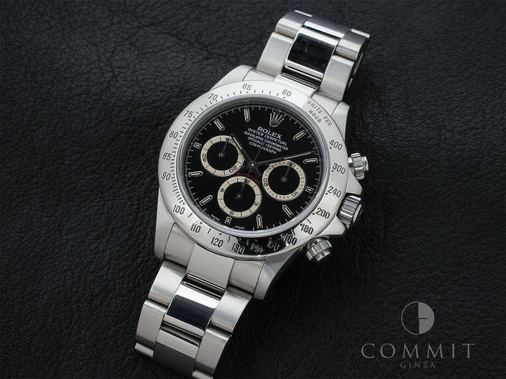 ロレックス デイトナ エルプリメロ Ref.16520 ステンレススチール ブラック文字盤