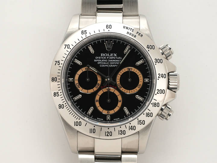 ロレックス デイトナ エルプリメロ Ref.16520 ステンレススチール ブラック文字盤