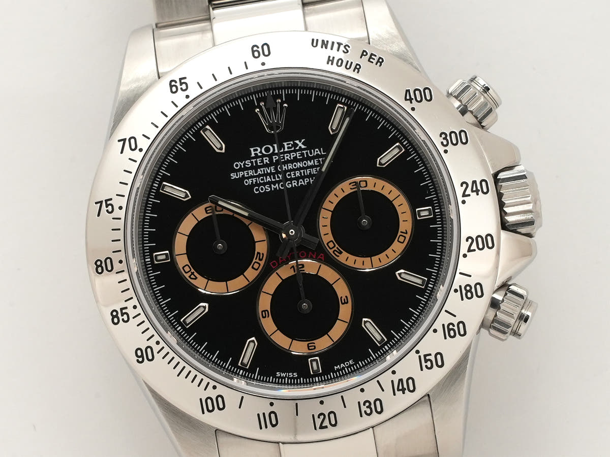 ロレックス デイトナ エルプリメロ Ref.16520 ブラック文字盤 中古 2v3ka66k