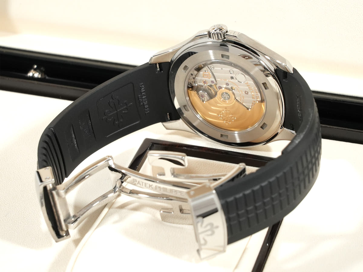 パテックフィリップ アクアノート TIFFANY&CO. Ref.5167A-001 ブラック文字盤 中古 yor3536b