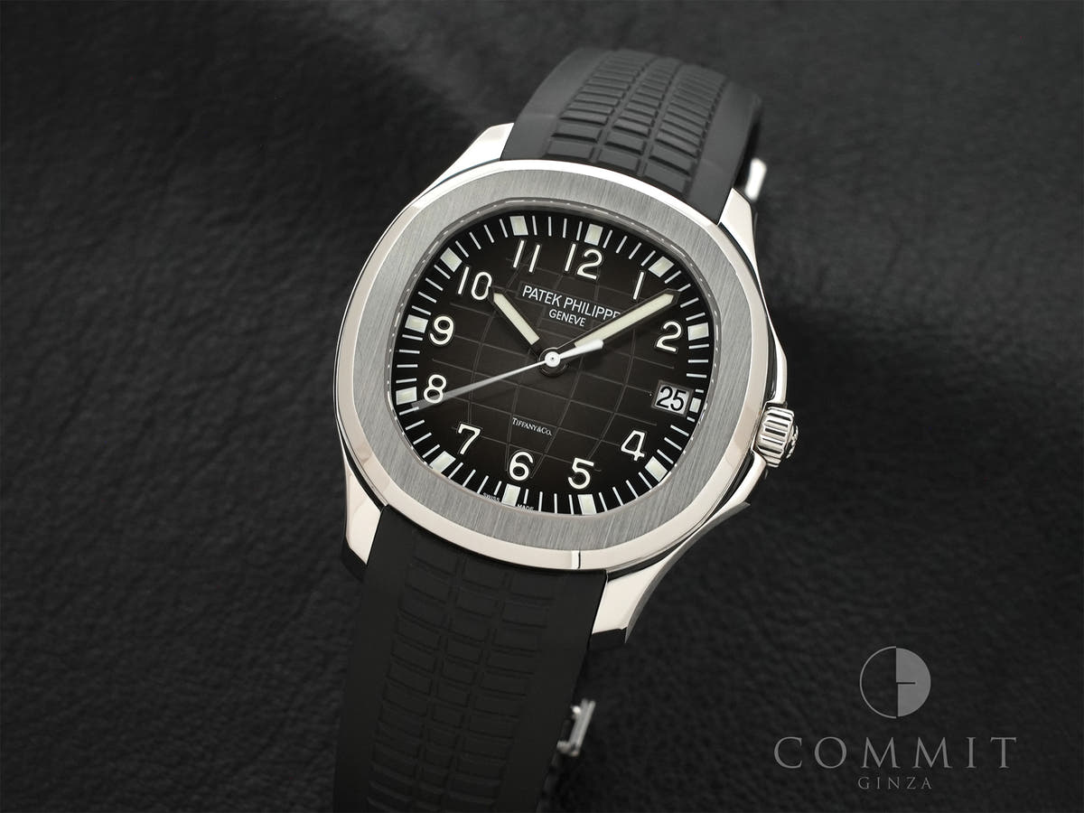 パテックフィリップ アクアノート TIFFANY&CO. Ref.5167A-001 ブラック文字盤 中古 yor3536b