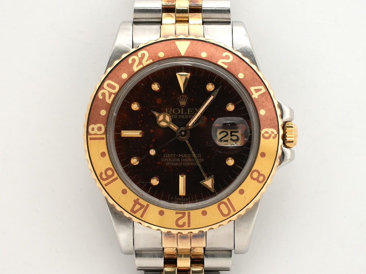 ロレックス GMTマスター Ref.16753 ブラウン文字盤 中古 4drsbipj