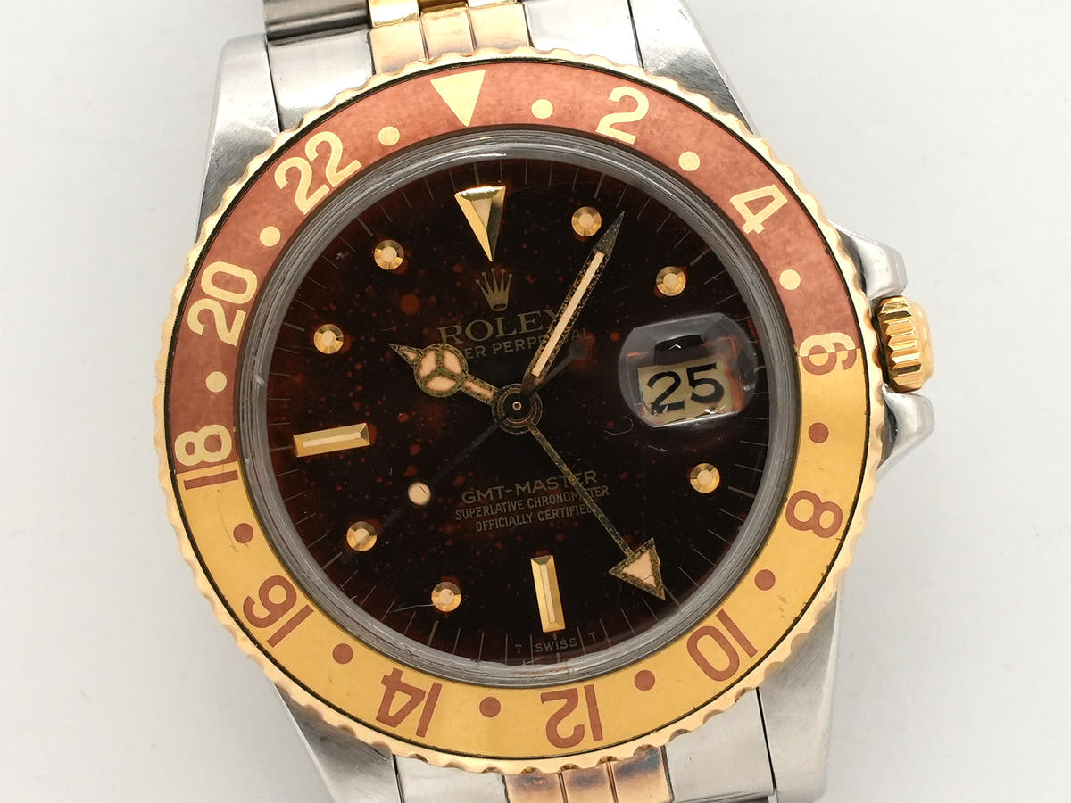 ロレックス GMTマスター Ref.16753 ブラウン文字盤 中古 4drsbipj
