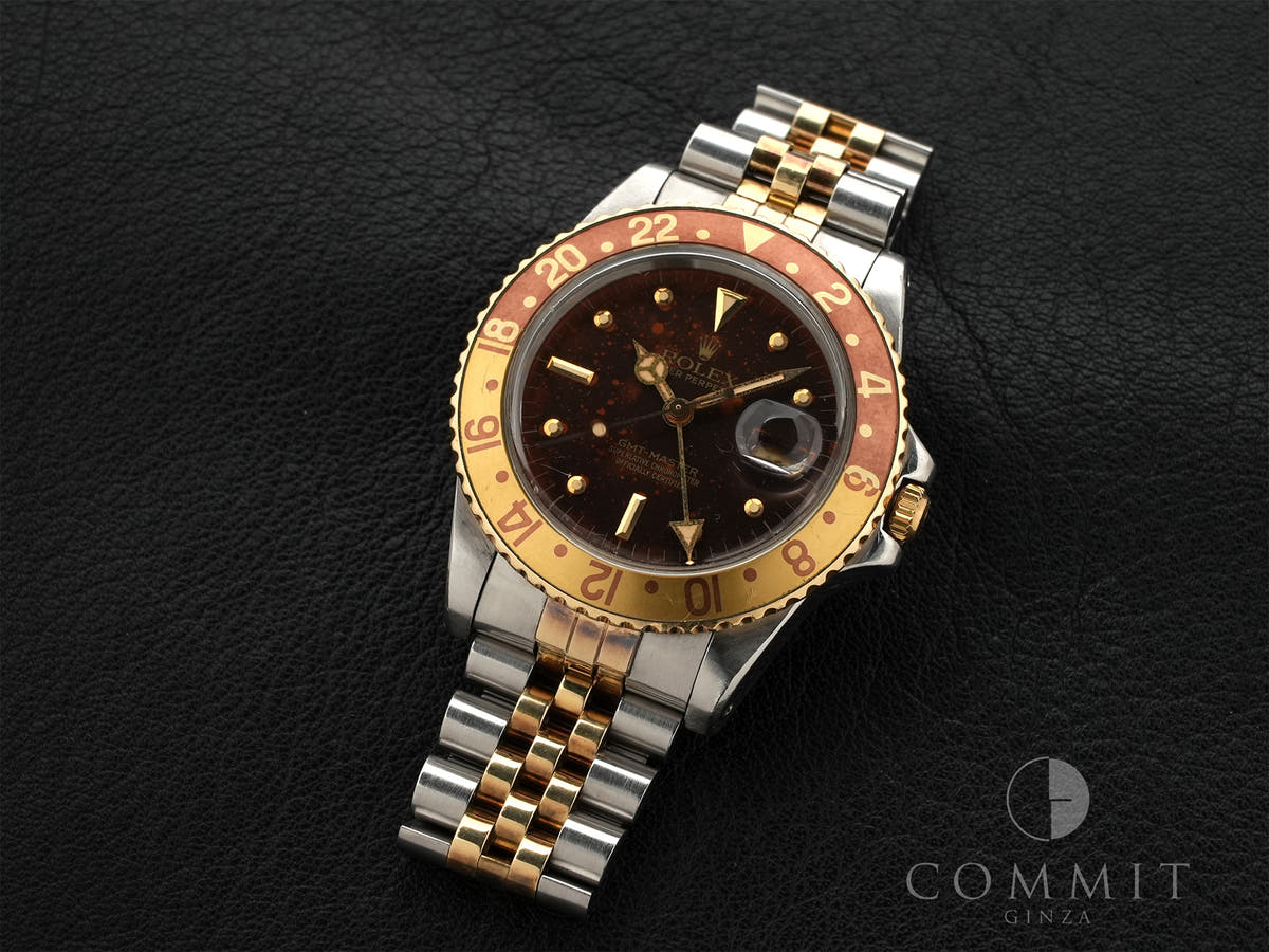 ロレックス GMTマスター Ref.16753 ブラウン文字盤 中古 4drsbipj