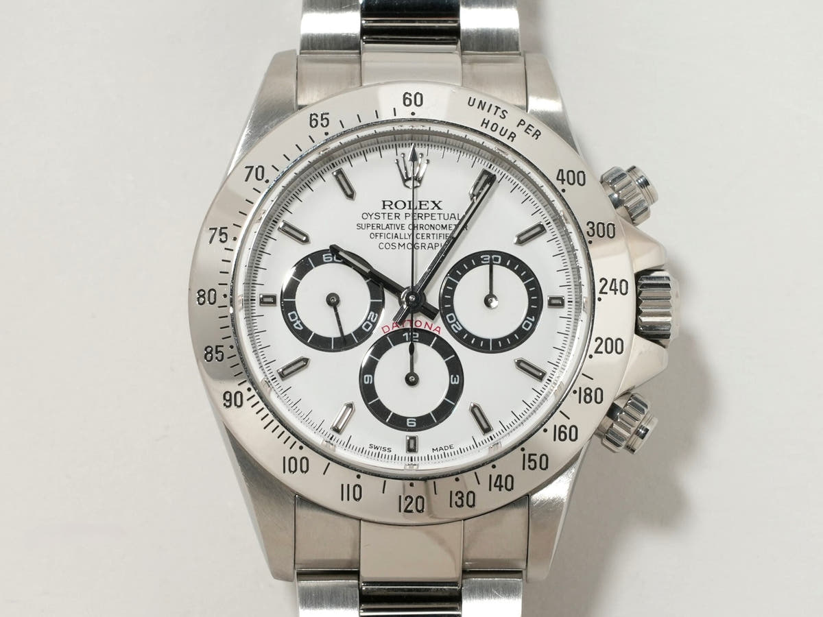ロレックス デイトナ エルプリメロ Ref.16520 SS ホワイト文字盤 中古 b55dhtfq