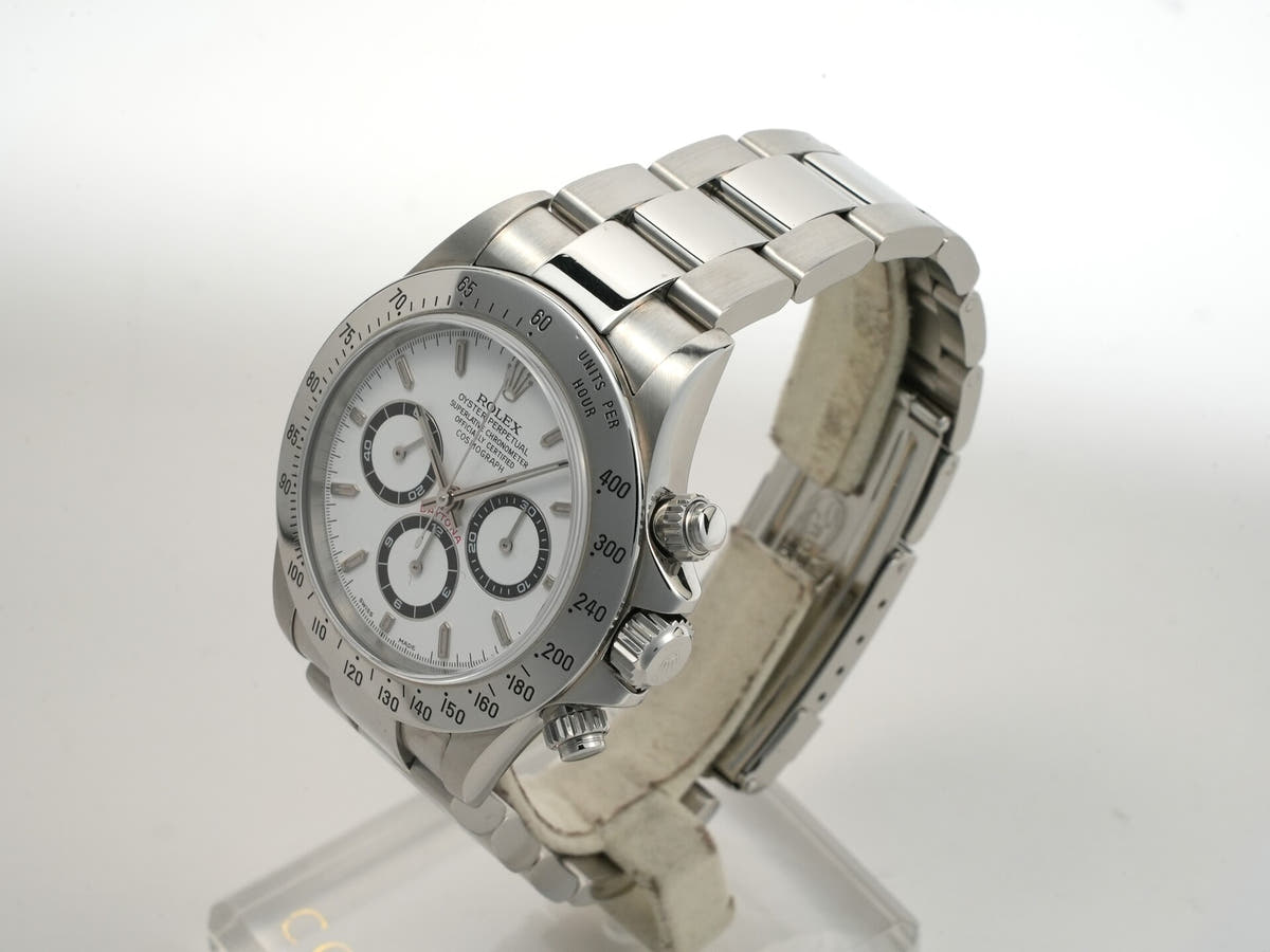 ロレックス デイトナ エルプリメロ Ref.16520 SS ホワイト文字盤 中古 b55dhtfq