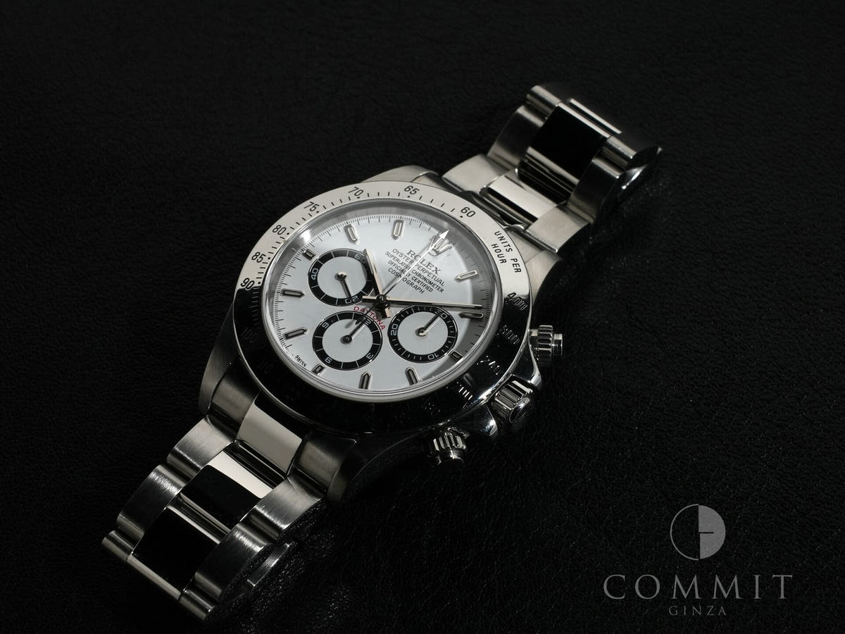 ロレックス デイトナ エルプリメロ Ref.16520 SS ホワイト文字盤 中古 b55dhtfq