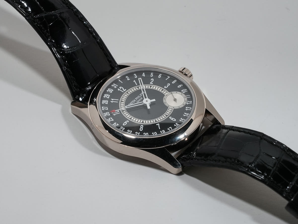 Patek Philippe Calatrava Ref.6006G-001 Black Dial Used t96m3jii