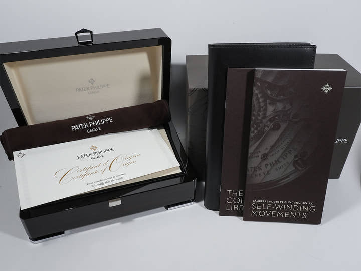Patek Philippe Calatrava Ref. 6006G-001 White Gold Black Dial