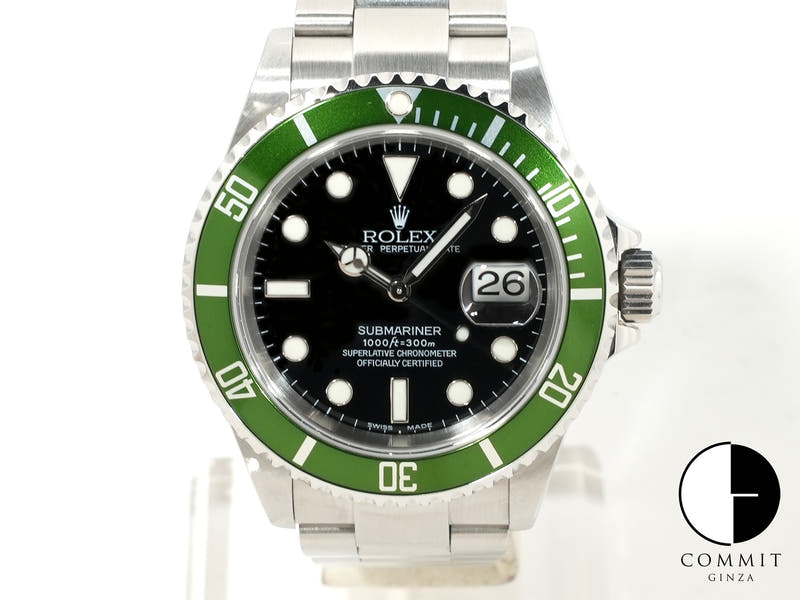 Rolex Submariner Date Ref.16610LV Black Dial Used 5b3eg4sy