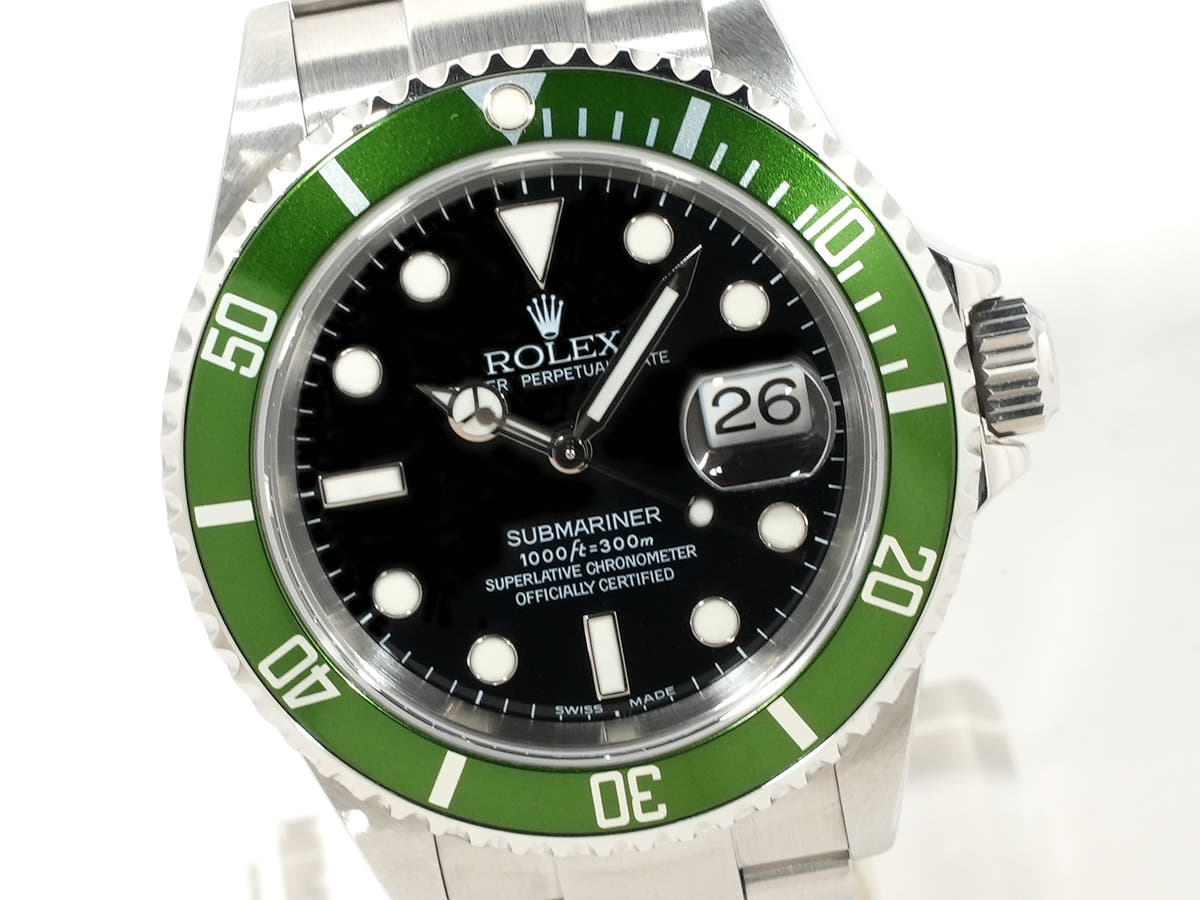 Rolex Submariner Date Ref.16610LV Black Dial Used 5b3eg4sy