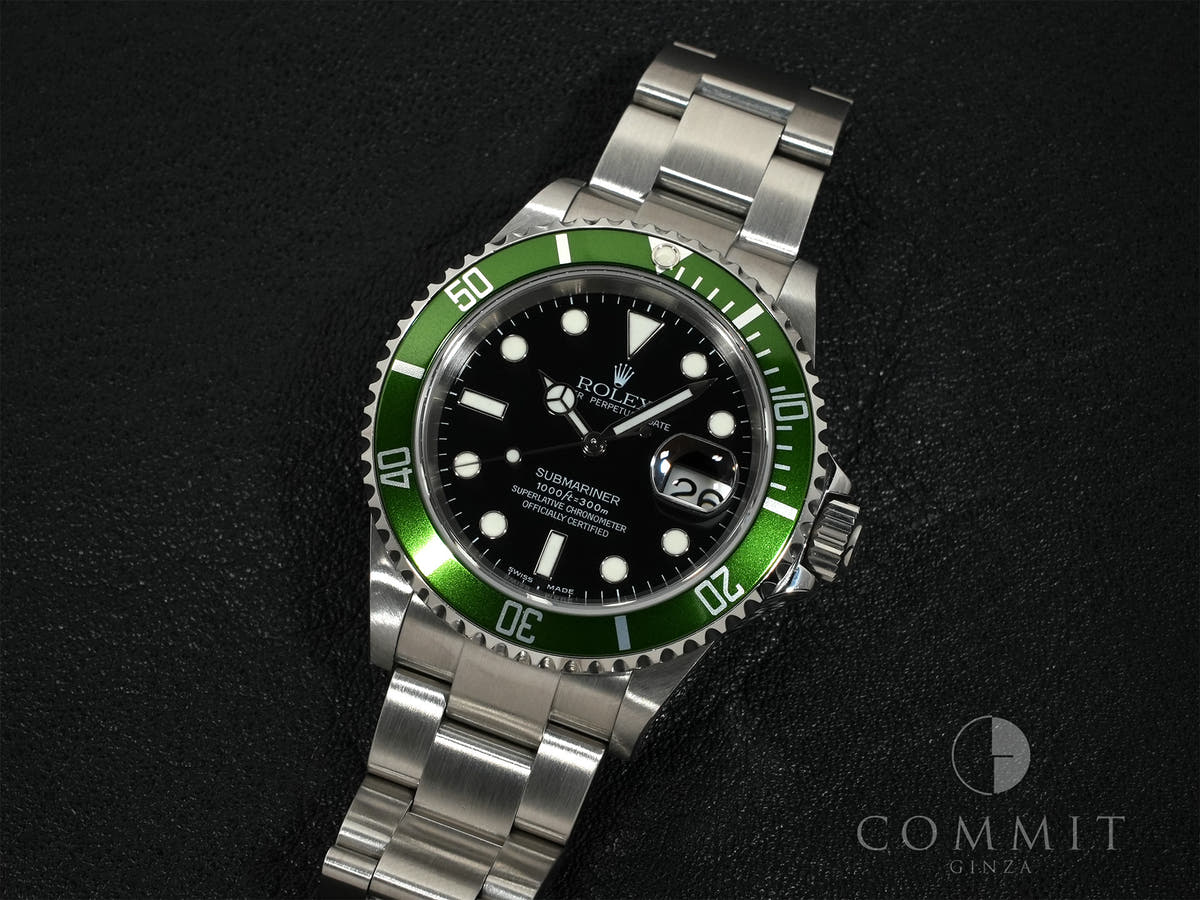 Rolex Submariner Date Ref.16610LV Black Dial Used 5b3eg4sy