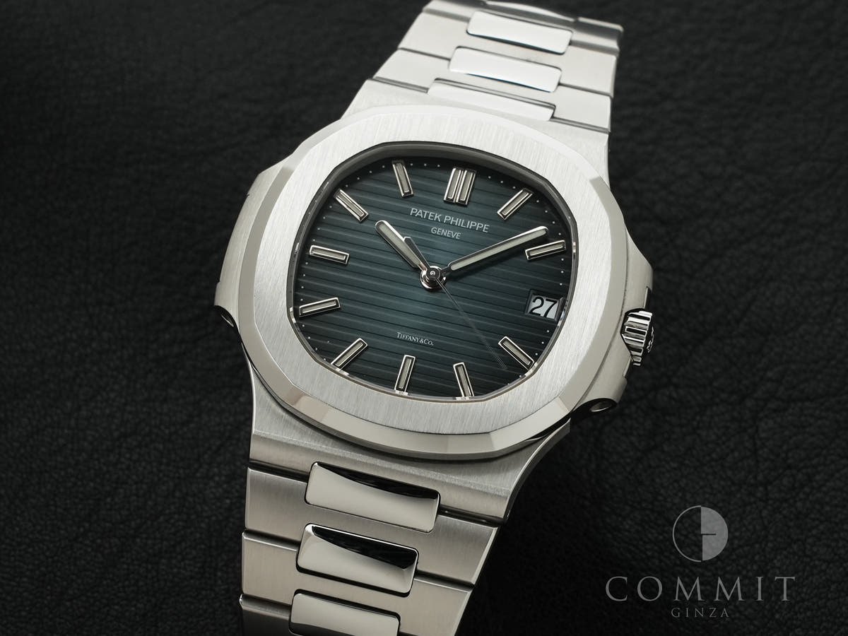 パテックフィリップ ノーチラス TIFFANY&CO. Ref.5711/1A-010 ブルー文字盤 美中古 ncpa2noj