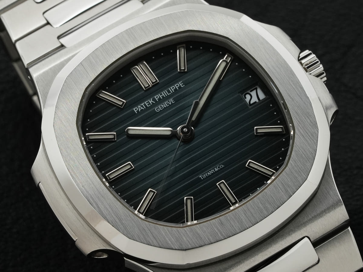 パテックフィリップ ノーチラス TIFFANY&CO. Ref.5711/1A-010 ブルー文字盤 美中古 ncpa2noj