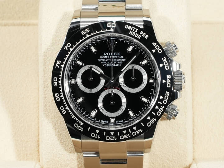 ロレックス デイトナ Ref.116500LN ステンレススチール ブラック文字盤