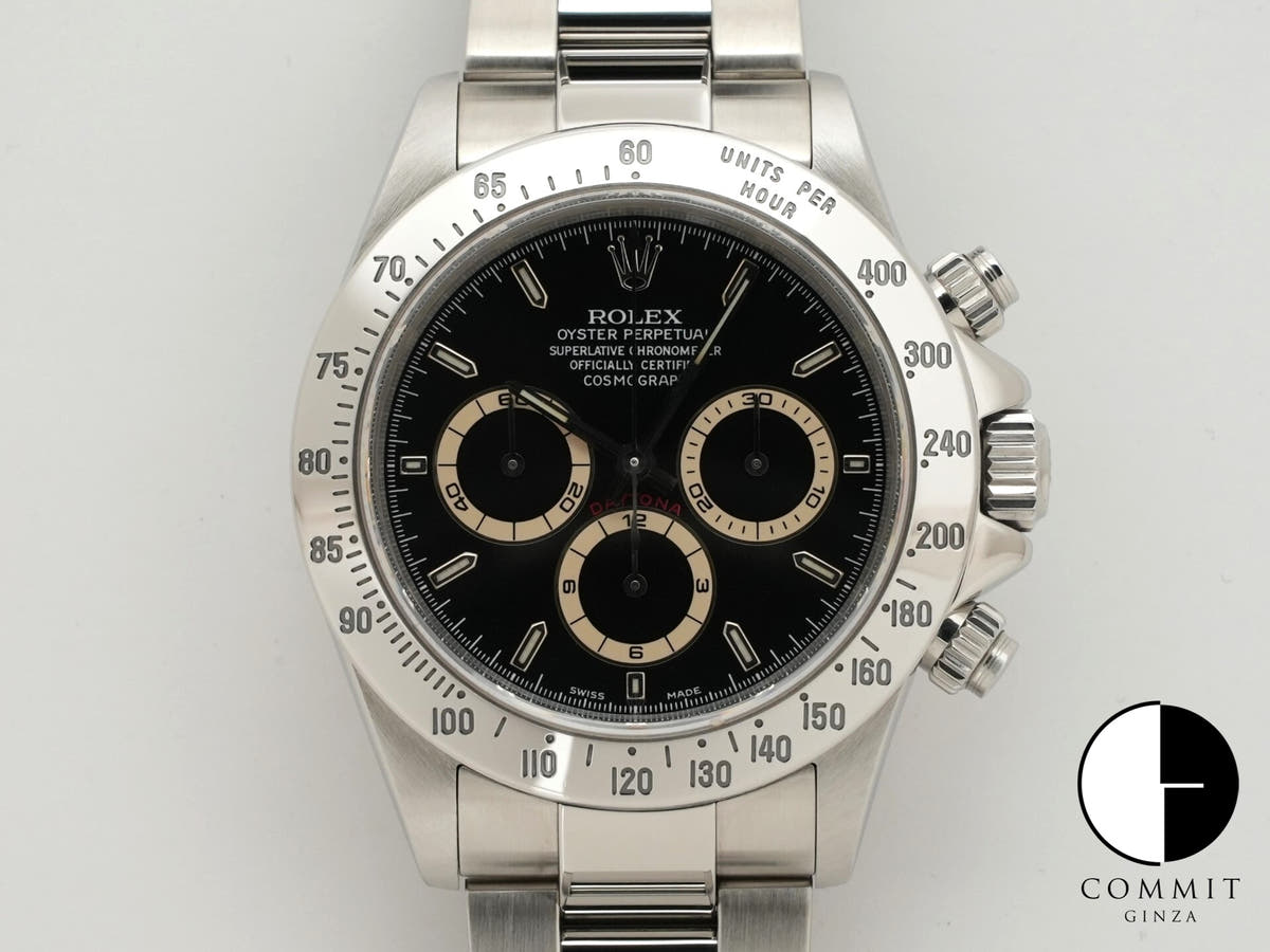 ロレックス デイトナ エルプリメロ Ref.16520 ブラック文字盤 中古 m4umx26n