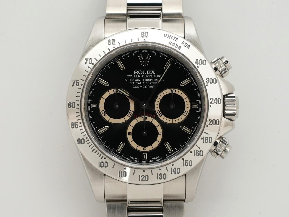 ロレックス デイトナ エルプリメロ Ref.16520 ブラック文字盤 中古 m4umx26n