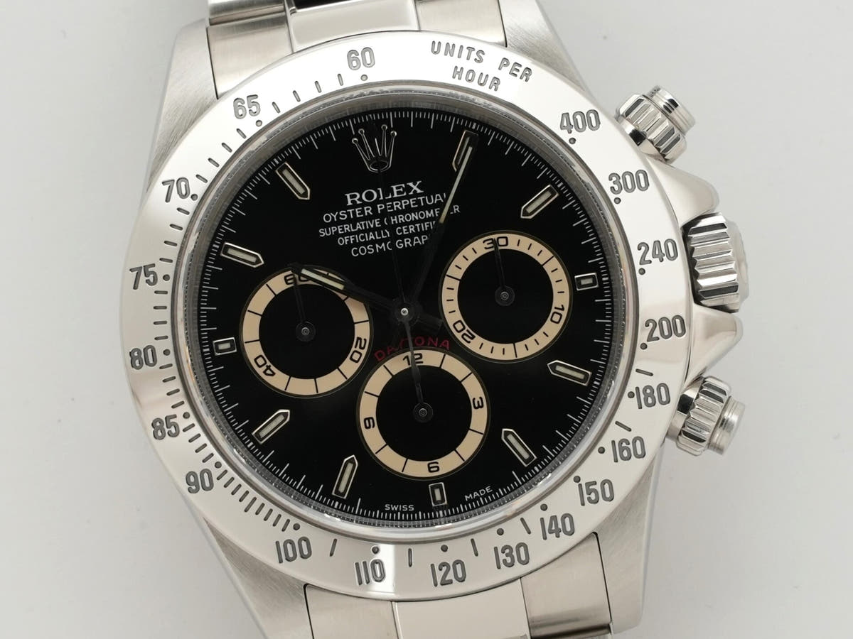 ロレックス デイトナ エルプリメロ Ref.16520 ブラック文字盤 中古 m4umx26n