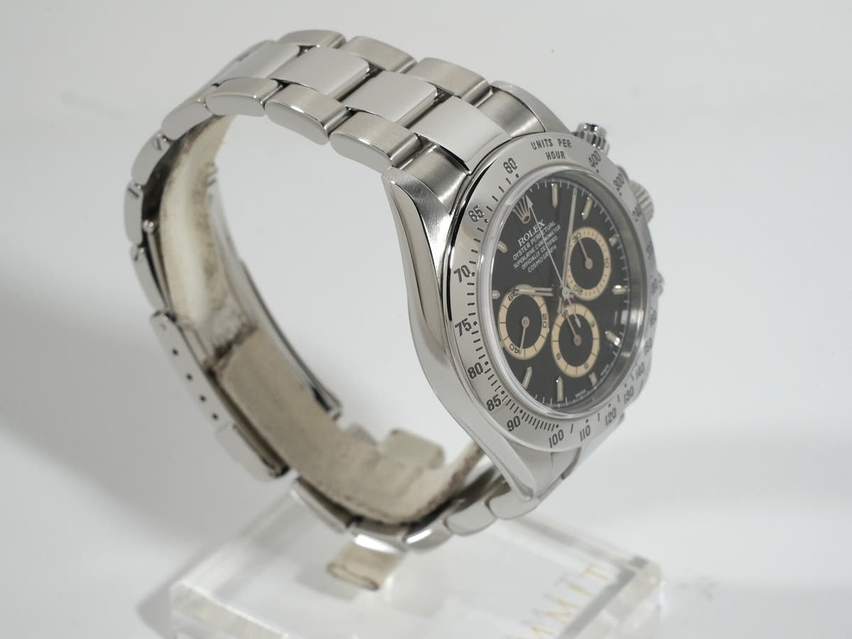 ロレックス デイトナ エルプリメロ Ref.16520 ブラック文字盤 中古 m4umx26n