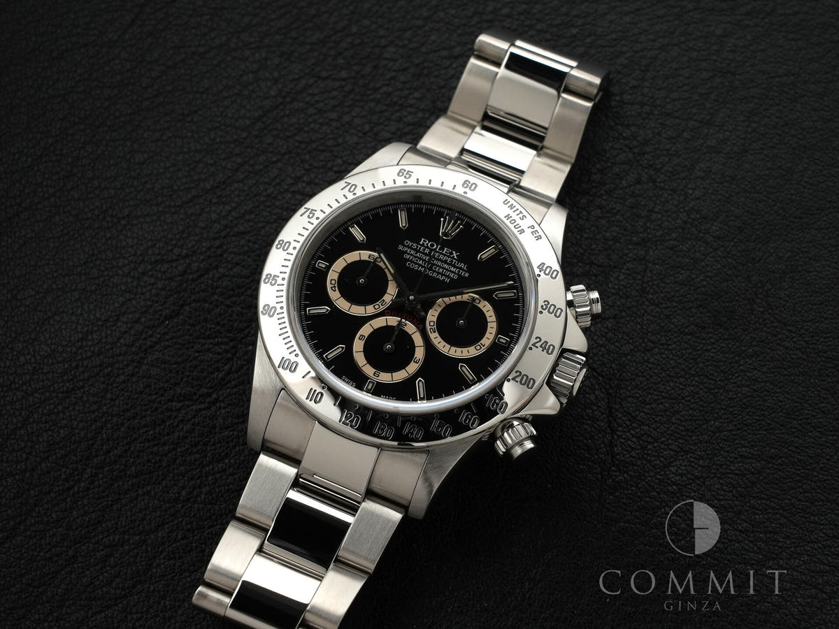 ロレックス デイトナ エルプリメロ Ref.16520 ブラック文字盤 中古 m4umx26n