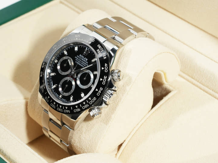 ロレックス デイトナ Ref.116500LN ステンレススチール ブラック文字盤